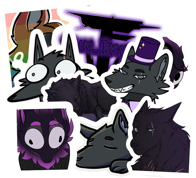 The Wolf's Collective Stickers & Minis!