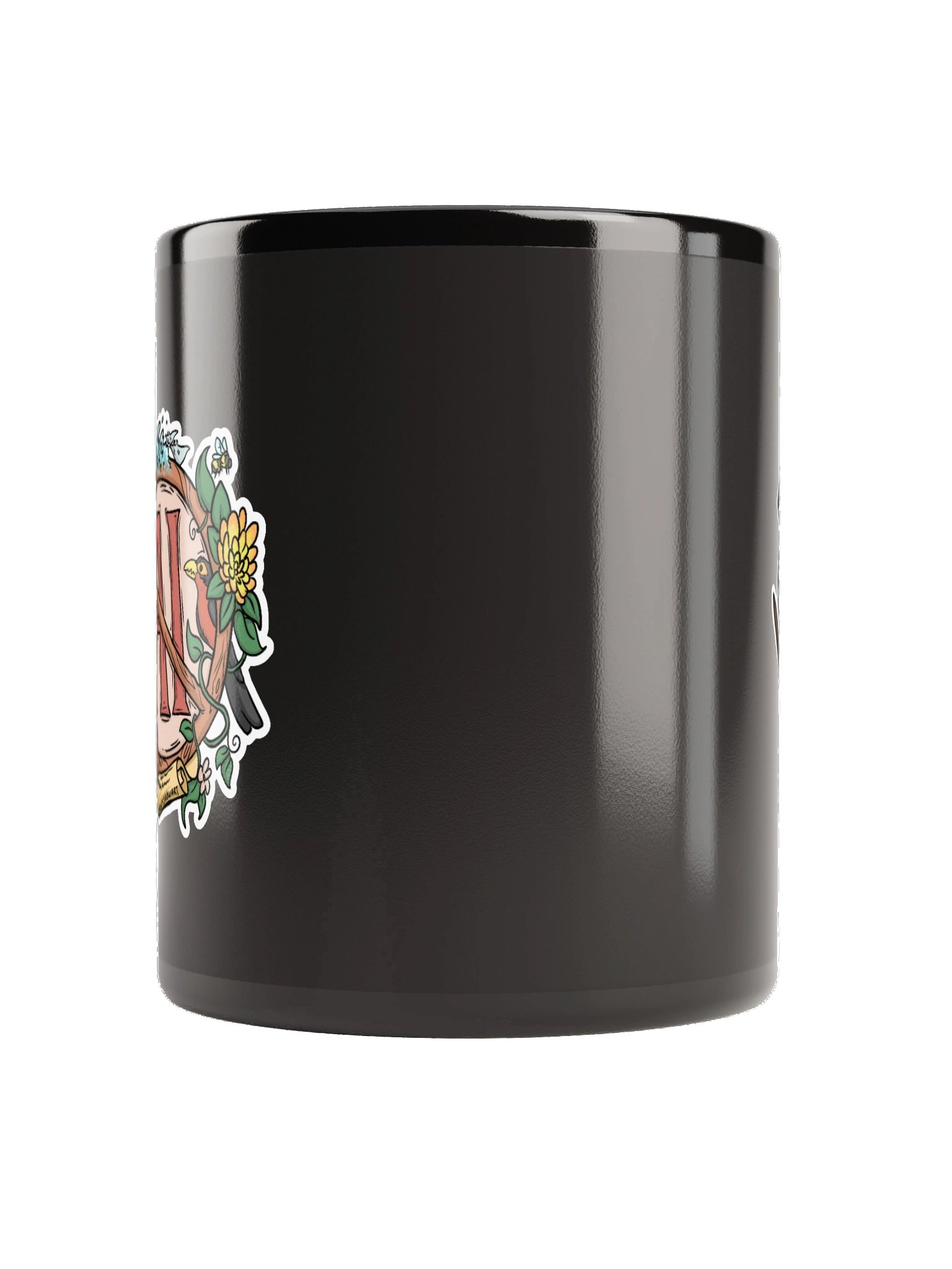 No AI Mug (Black) product image (3)