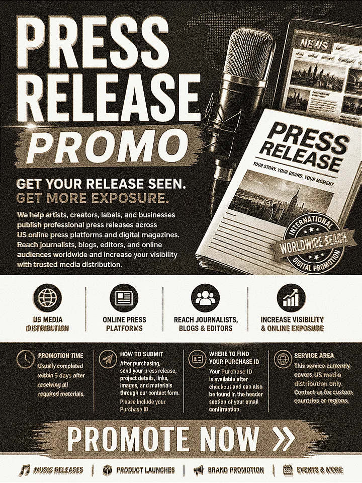 Press Release Promo product image (1)
