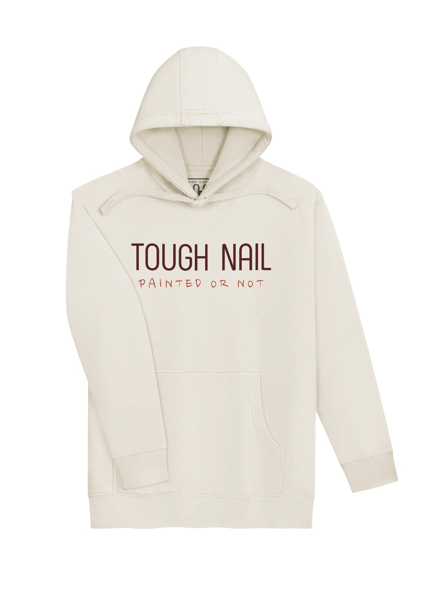 Tough Nail Hoodie – Bold Graphic Streetwear for Men & Women M-Art & Design product image (3)