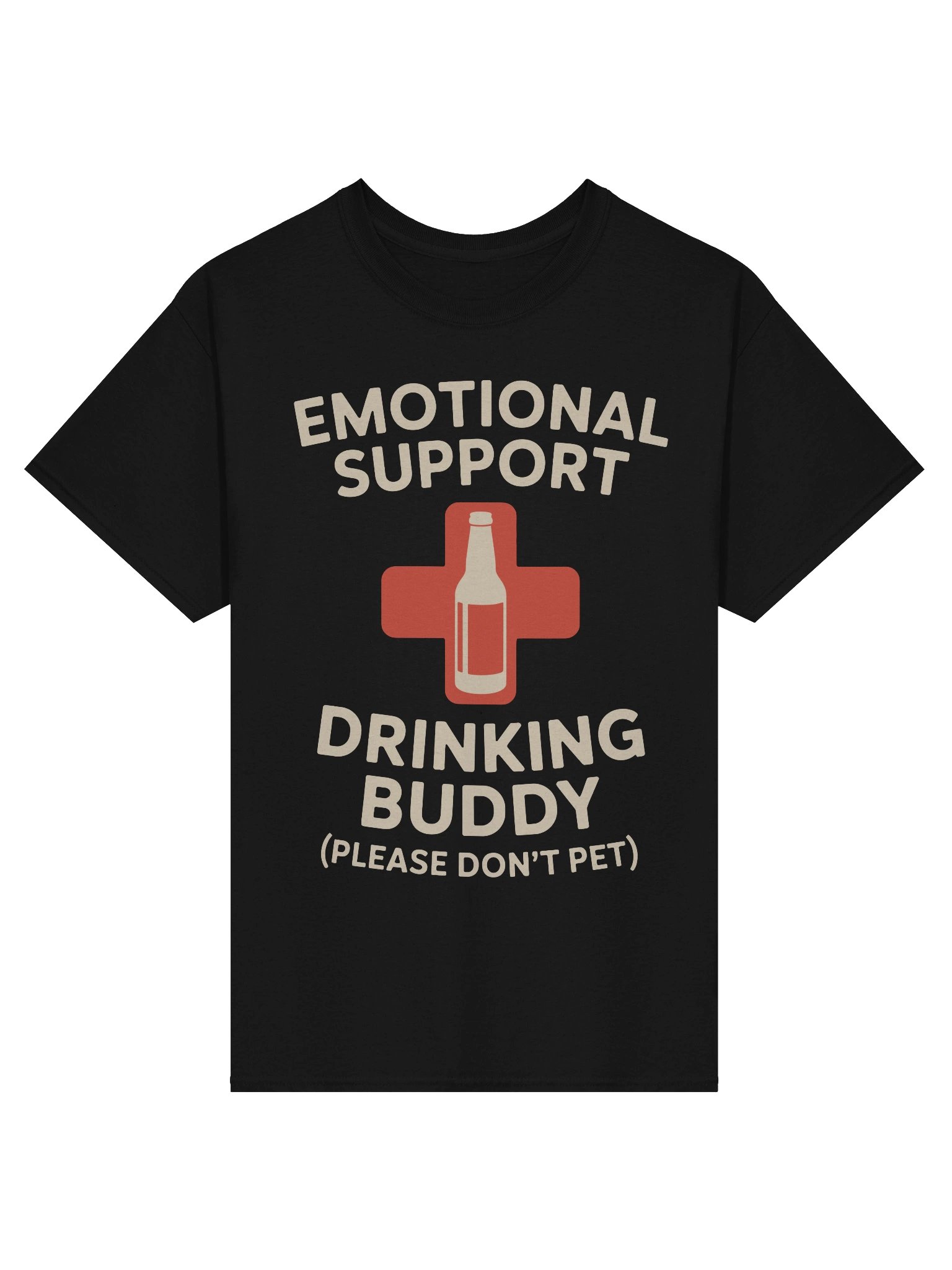 Emotional Support Drinking Buddy (Please Don't Pet) Shirt product image (3)