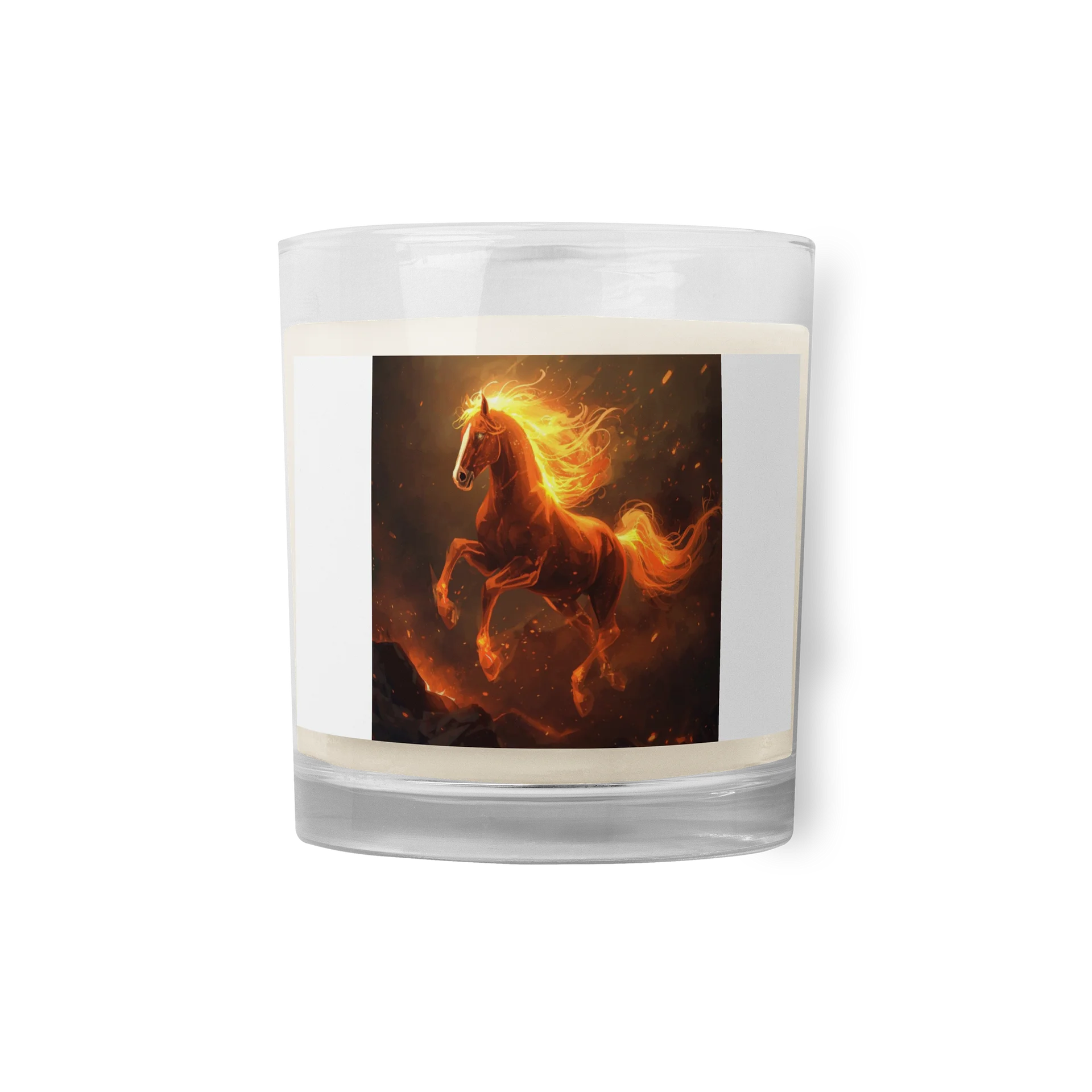 ​🐎 Bougie "Cheval de Feu" : Passion & Liberté product image (1)