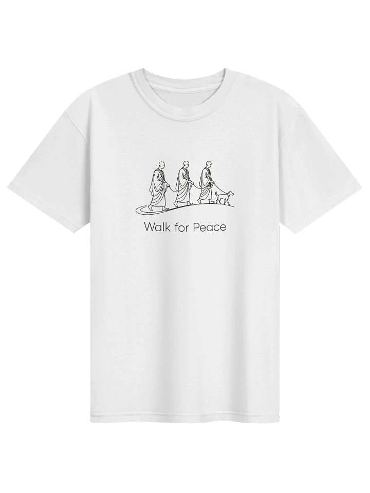 Walk for Peace Heavyweight Tee (Light) product image (1)