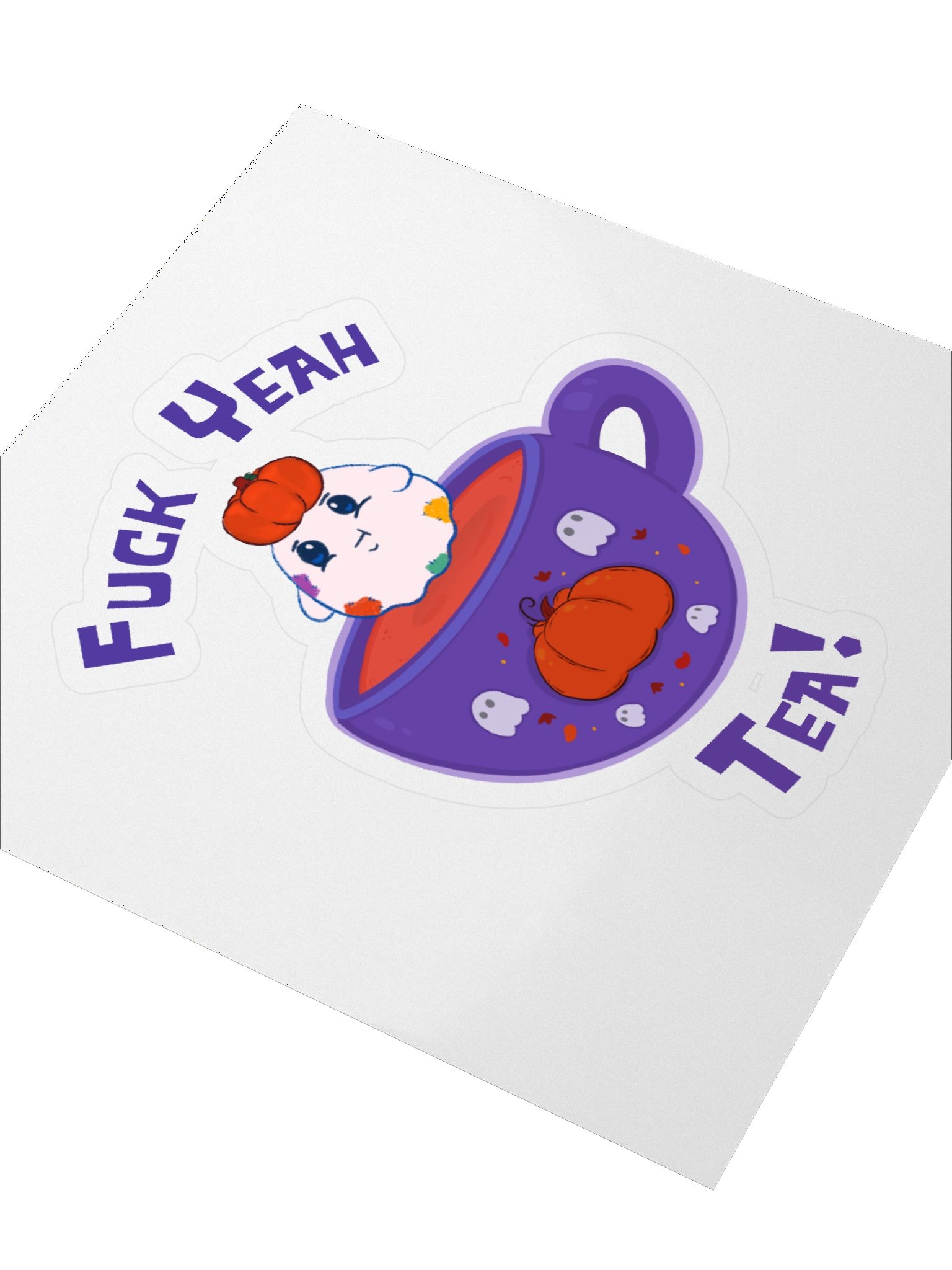 Autumnal Tea Time Sticker product image (3)