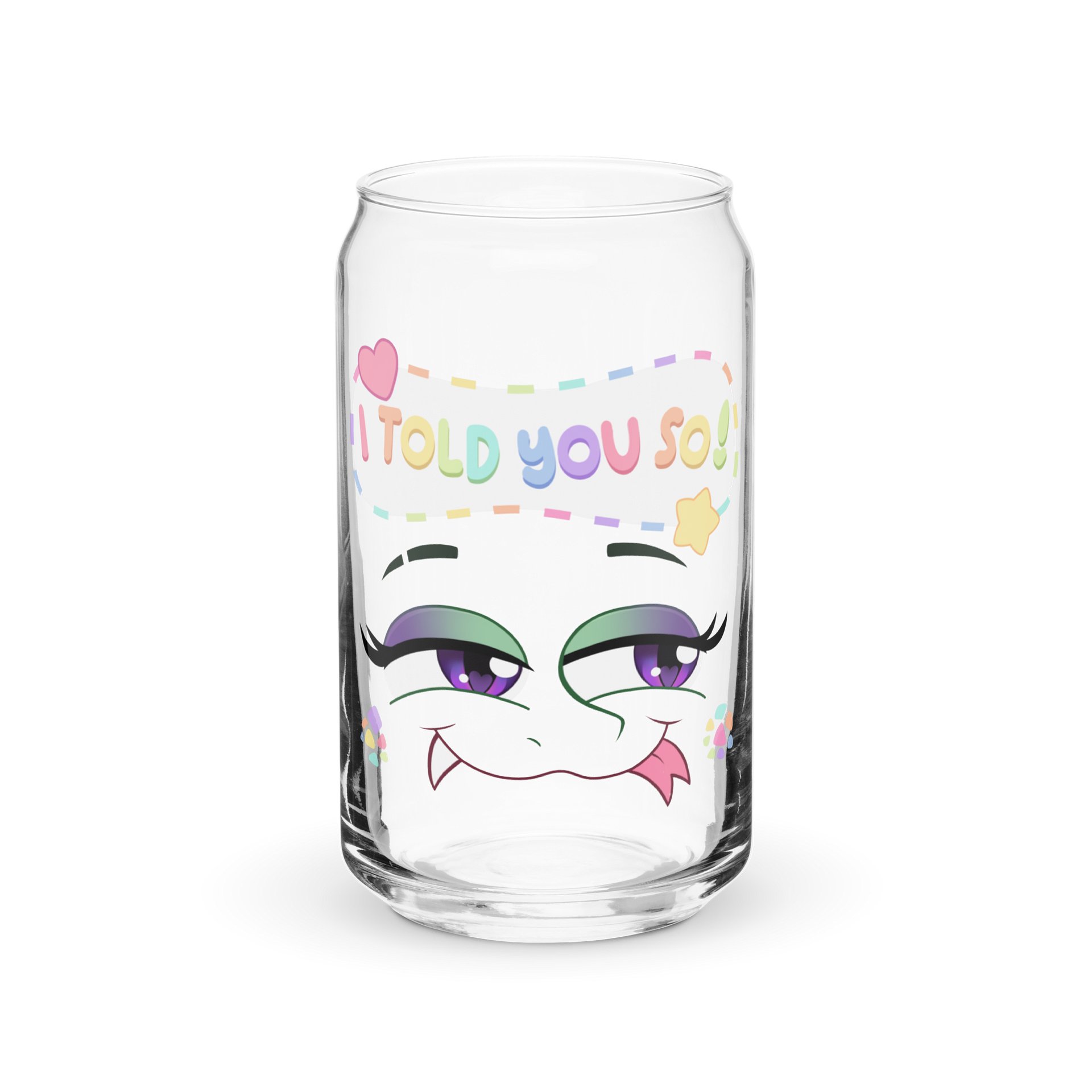 "I Told You So" Glass product image (2)