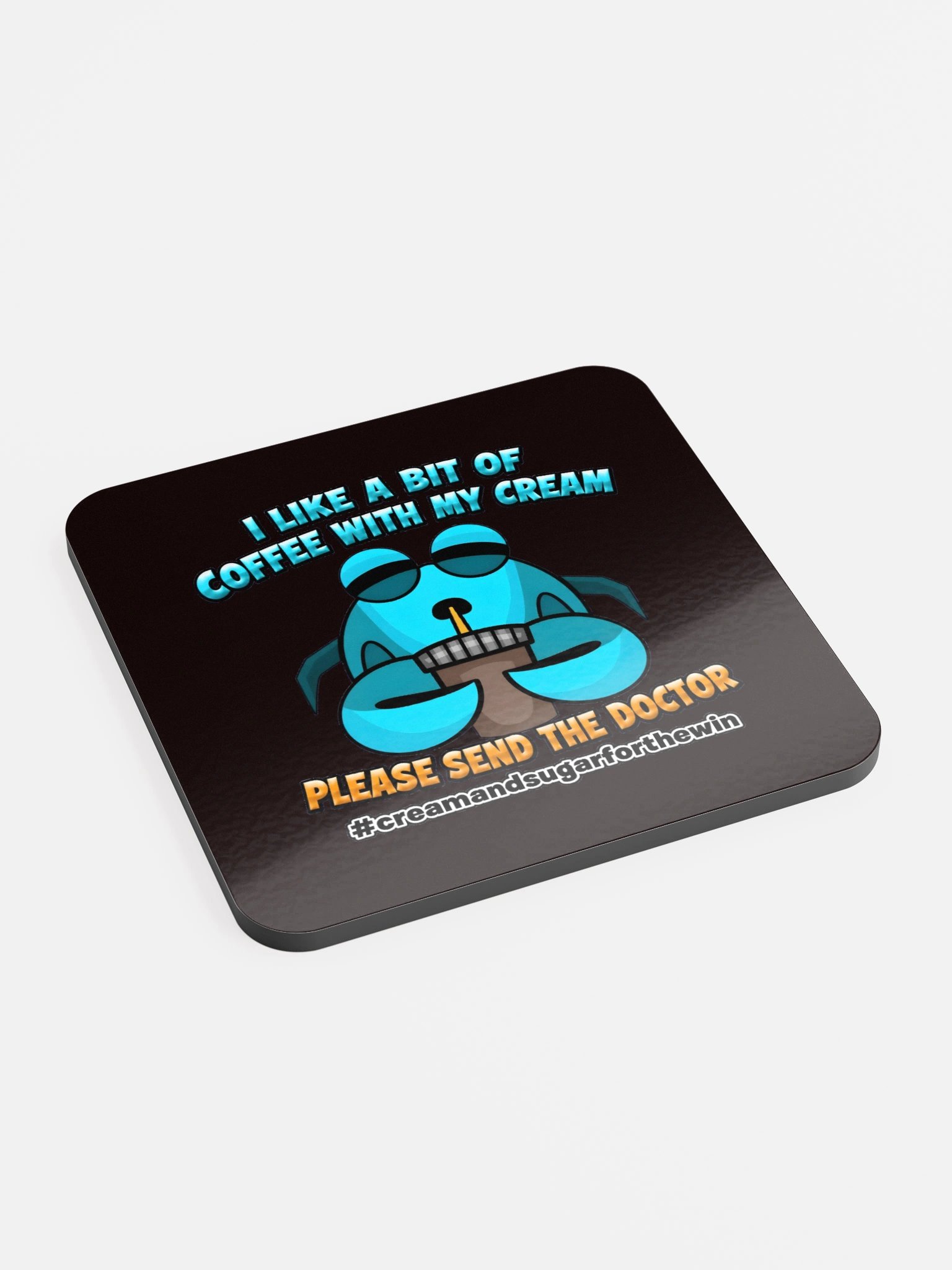 Coffee With My Cream Coaster product image (2)