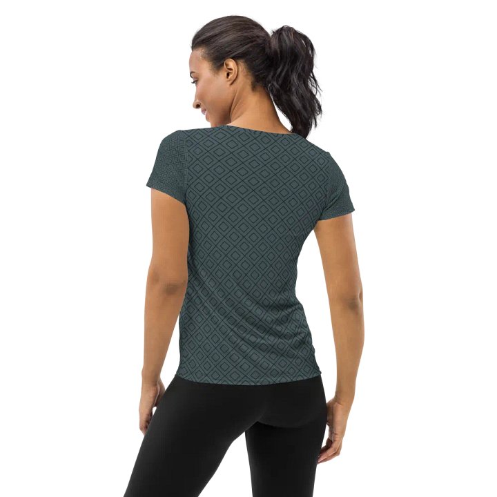 All-Over Print Women's Athletic T-Shirt product image (2)