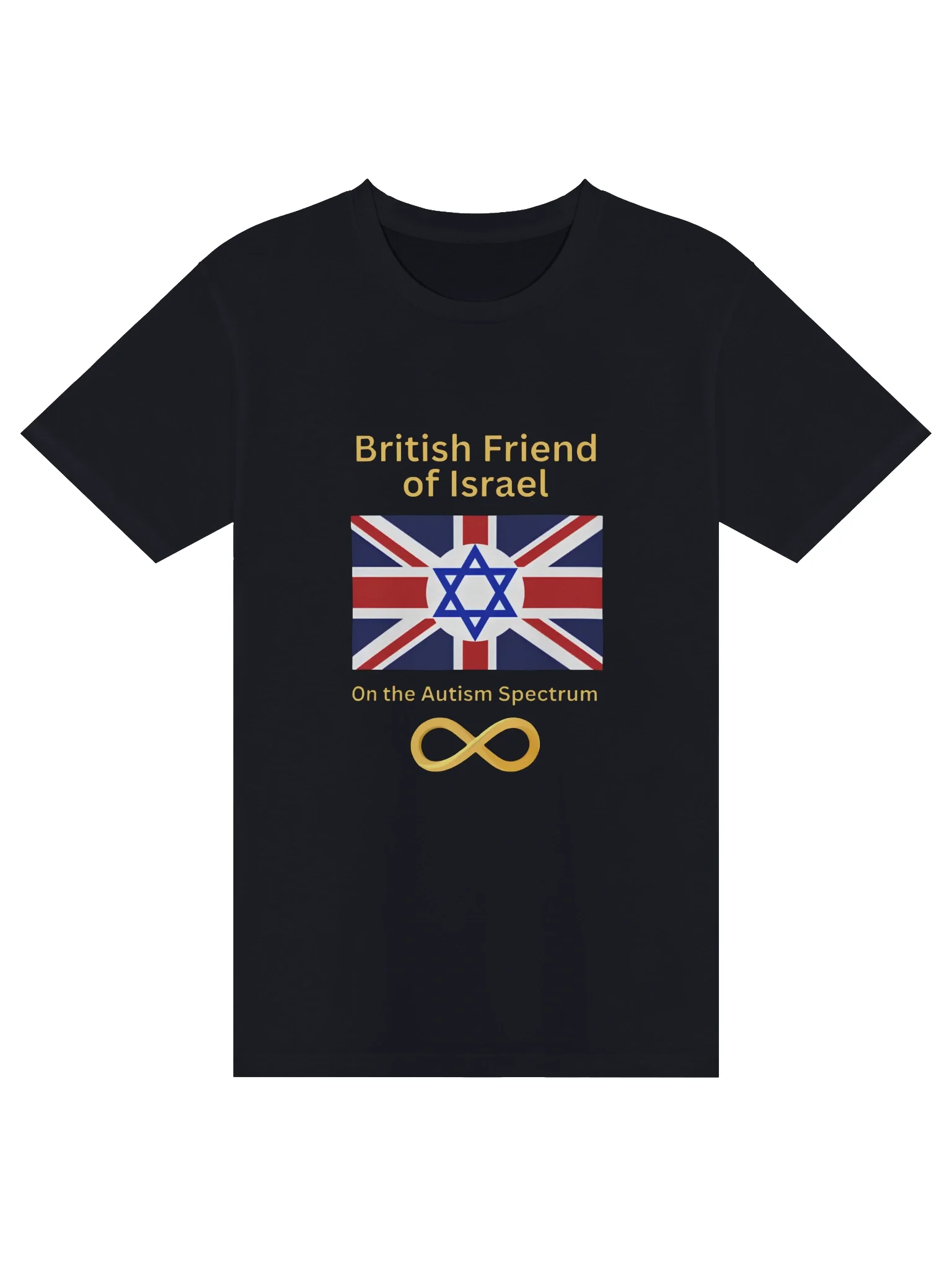 British Friend of Israel on the Autism Spectrum Shirt product image (83)