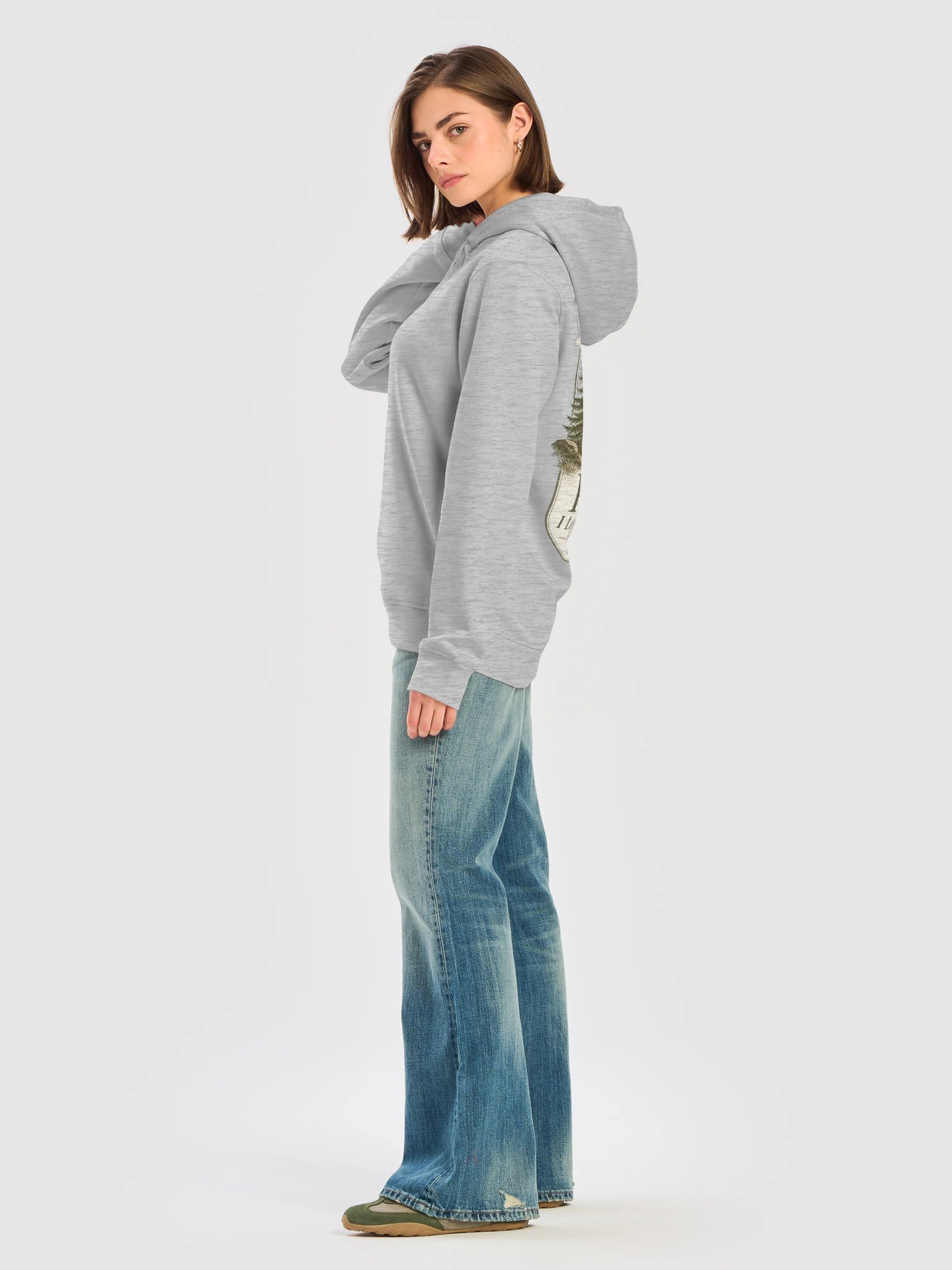 John 14:27 Peace I Leave with You Christian Organic Cotton Hoodie product image (5)