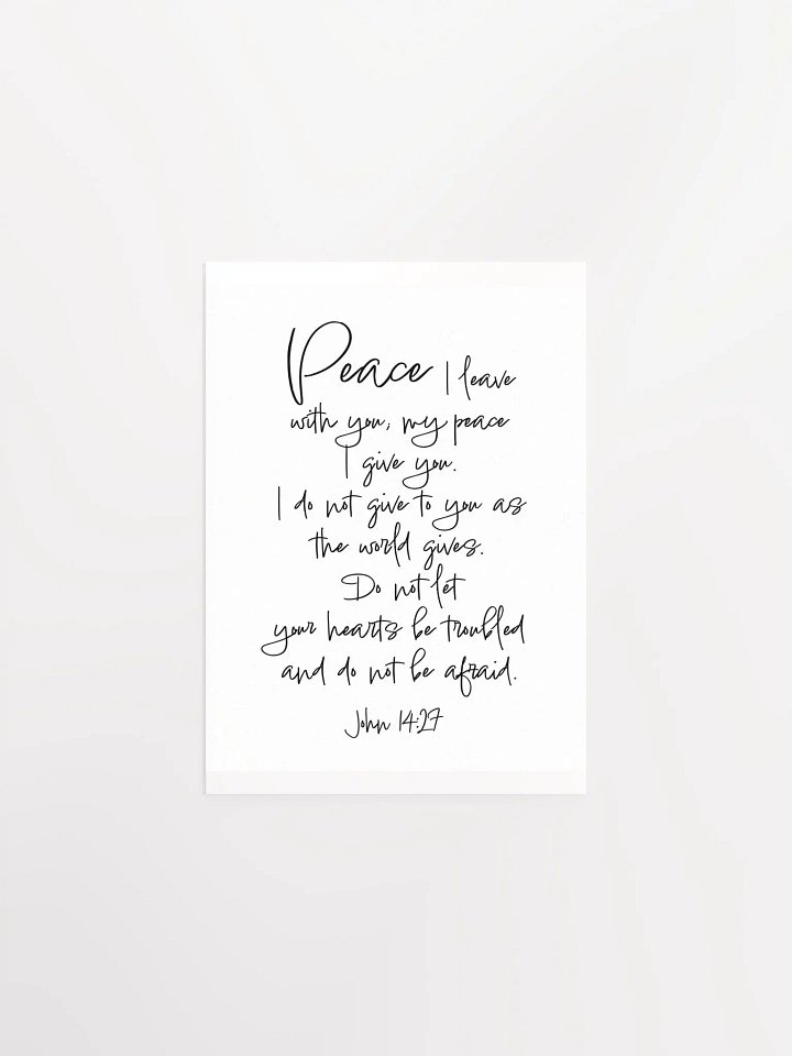 Peace, I Leave with You - Print product image (1)