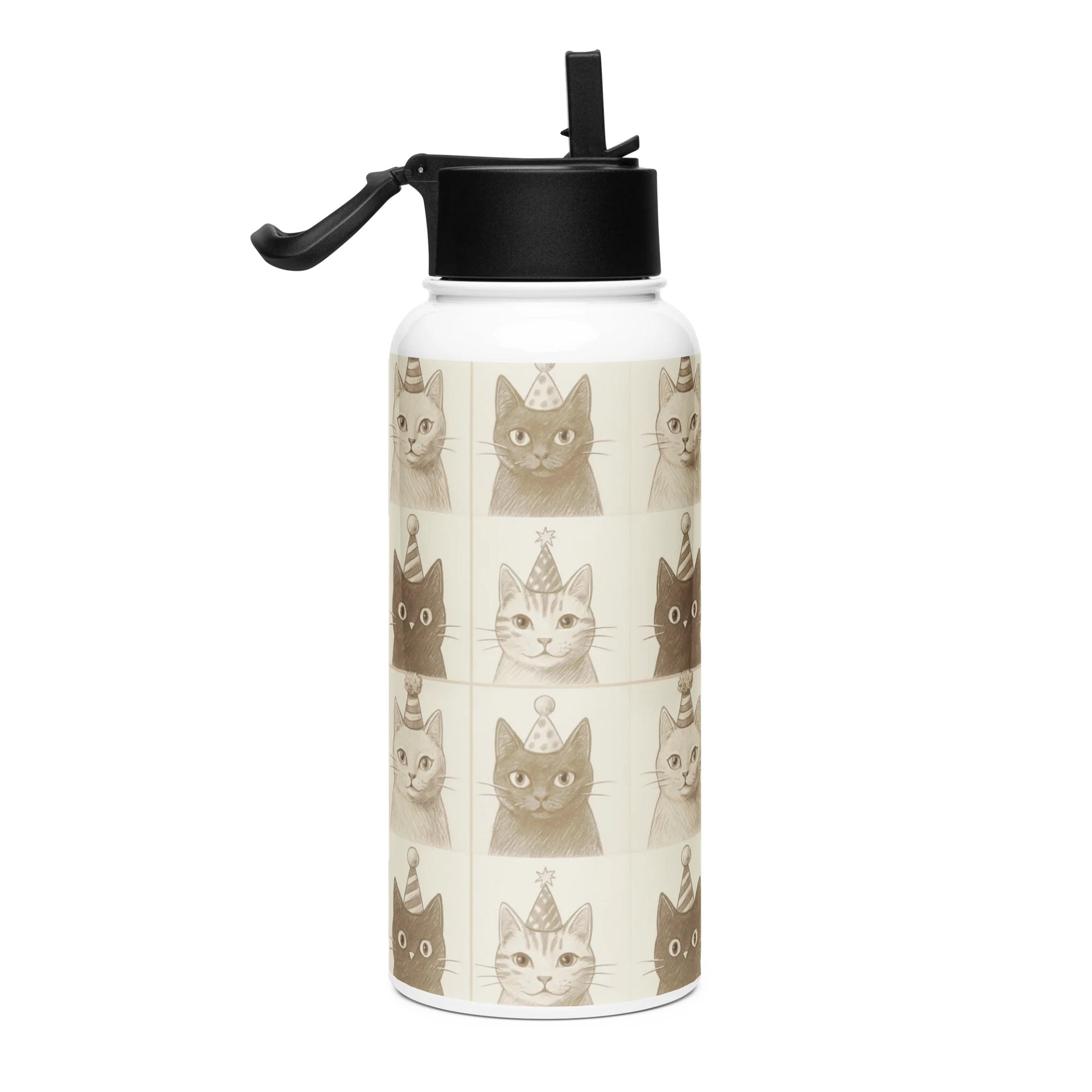 Meow Mixer Stainless Steel Water Bottle product image (4)