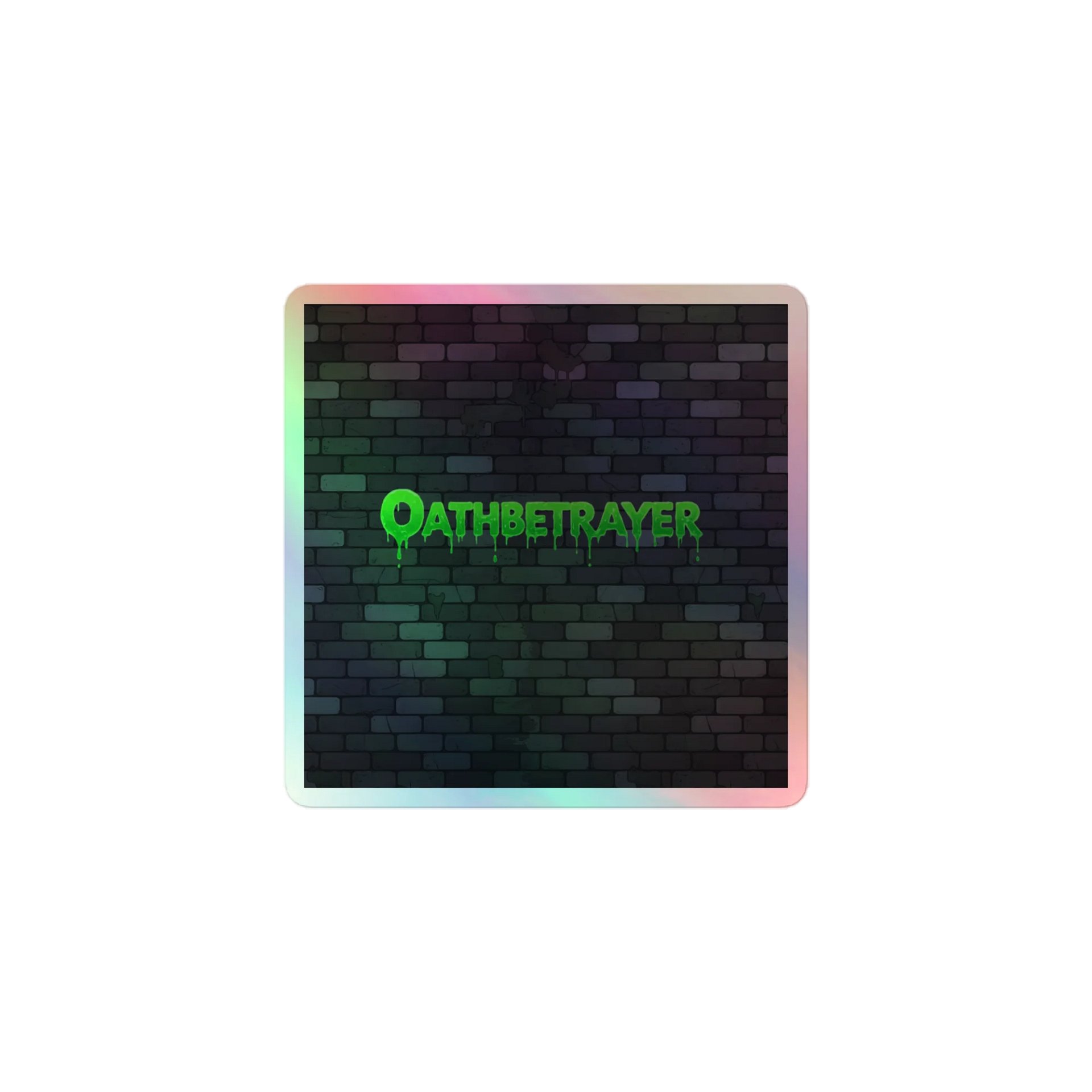 Holographic OATHBETRAYER - Bricked - Sticker Pack product image (1)