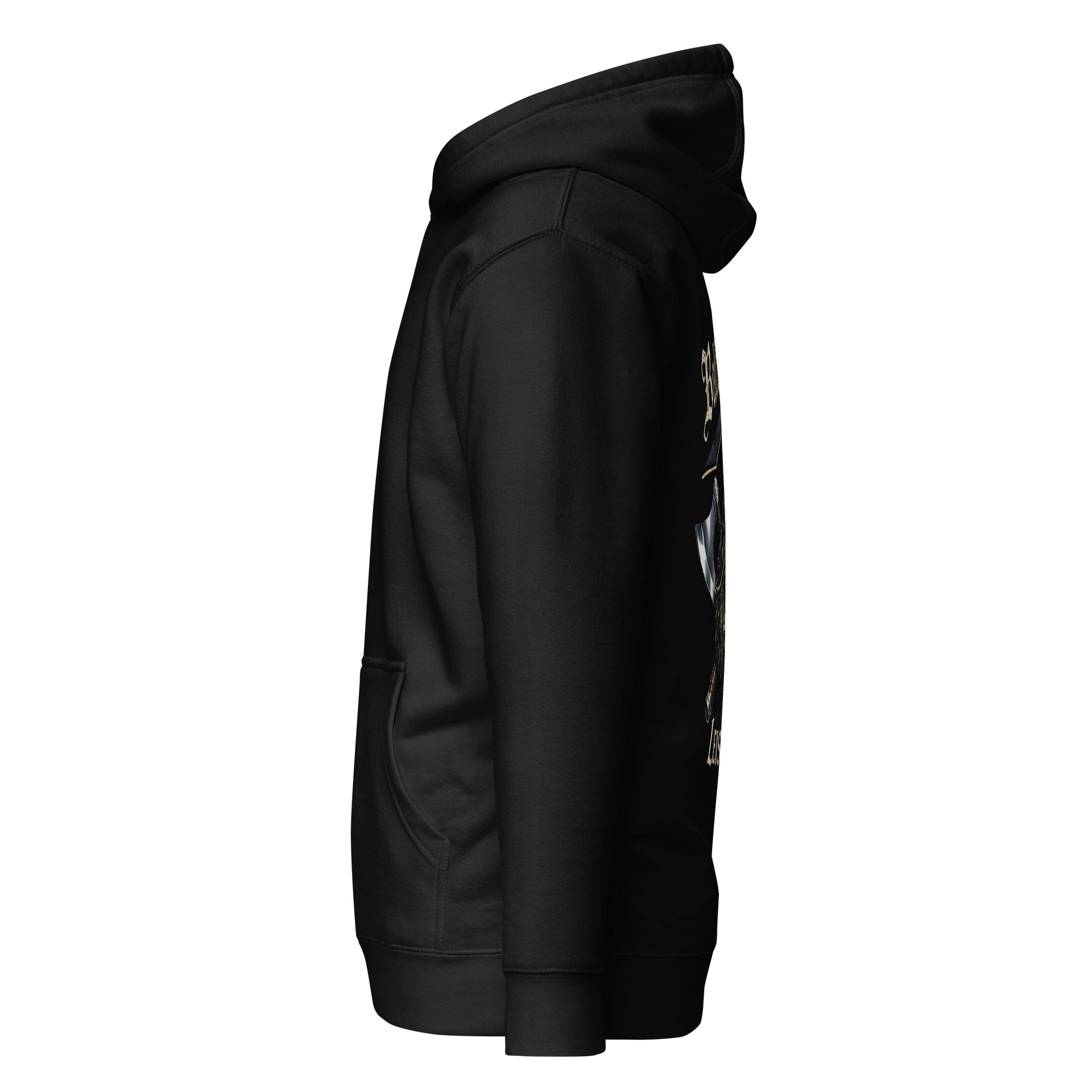 🔥 Fierce Angler – Unisex Premium Hoodie (Rückenprint) product image (4)