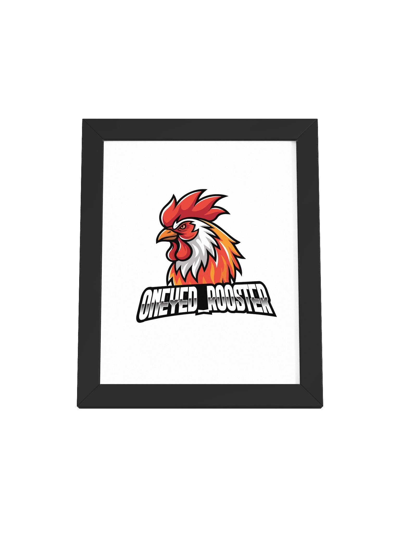 Oneyed_Rooster Logo Poster product image (1)