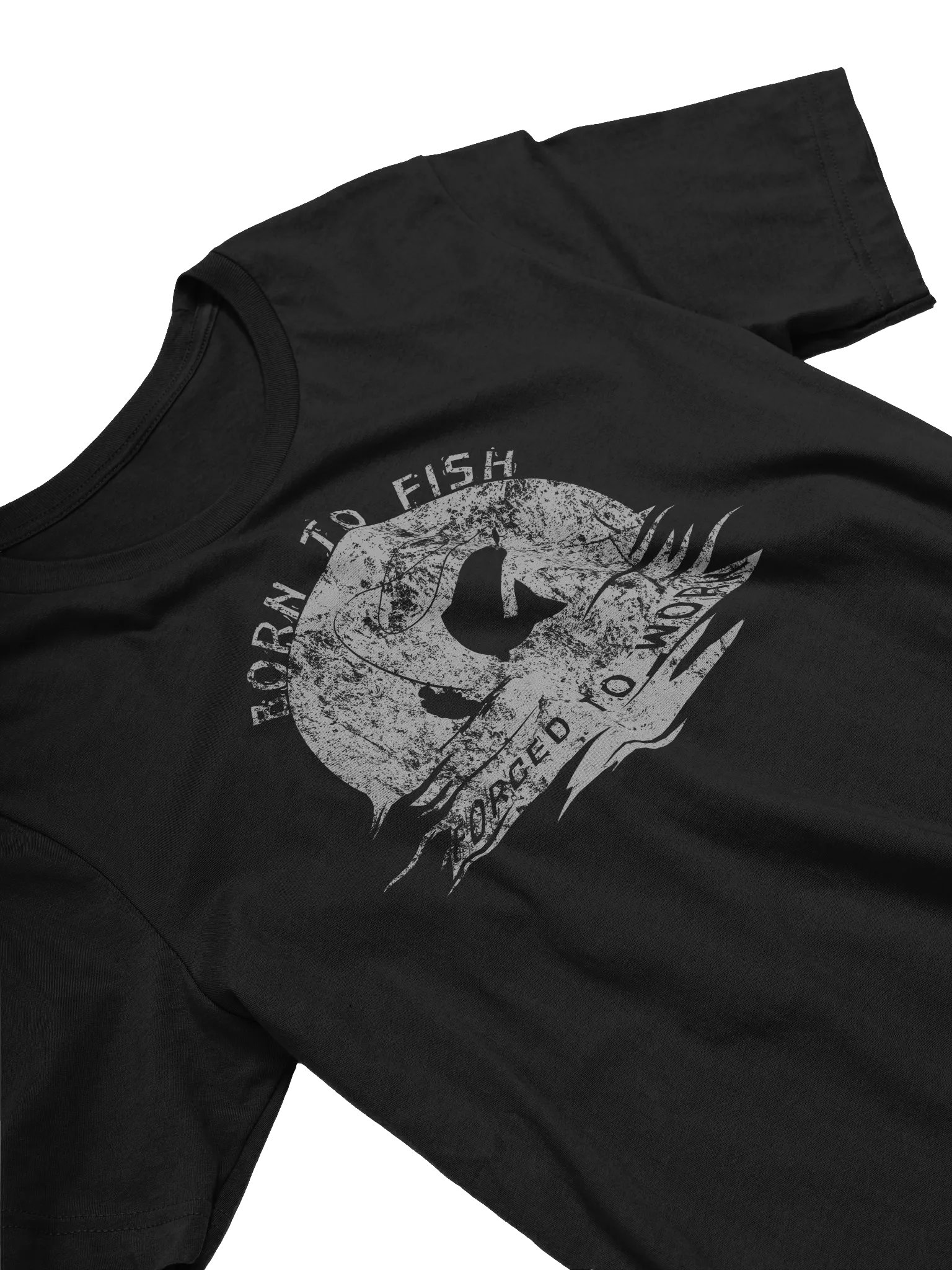 Born to Fish | Retro Sunset Fishing T-Shirt product image (28)