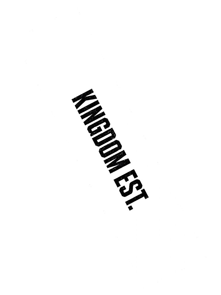 KINGDOM EST. Sticker 15″ x 3.75" product image (2)