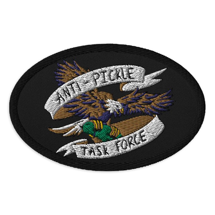 Anti Pickle Task Force Embroidered patch product image (1)