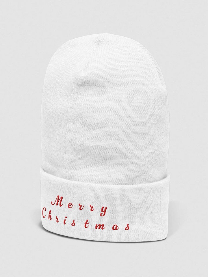 Glittery Merry Christmas Beanie product image (2)