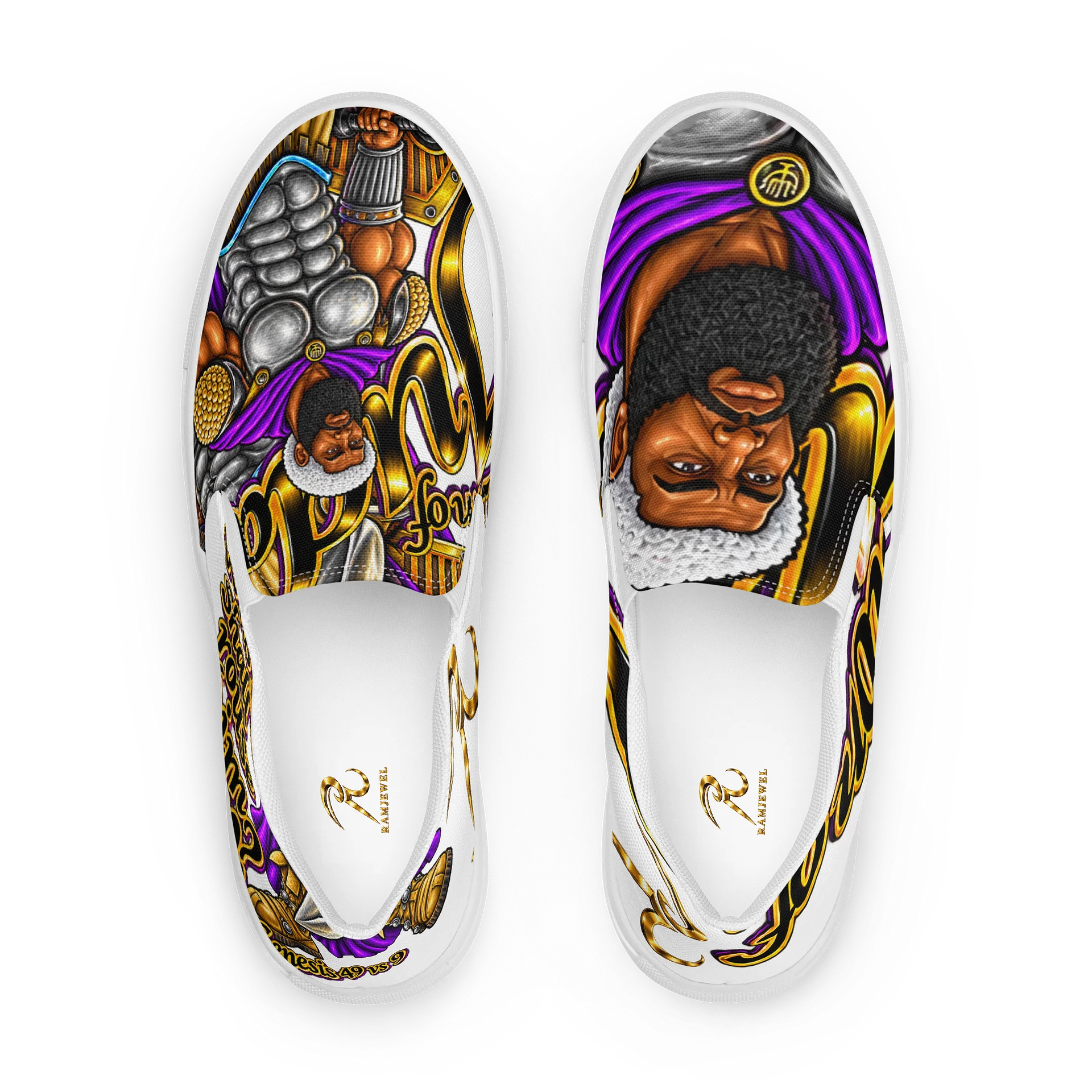Lion of Judah Slip-On Canvas Shoes product image (1)