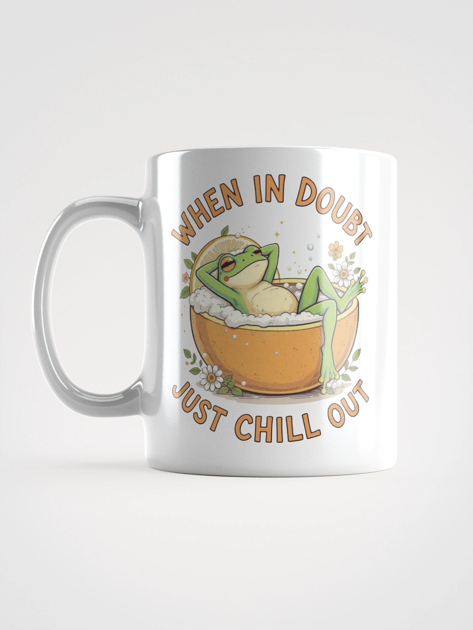 Chill Out Frog Mug product image (6)