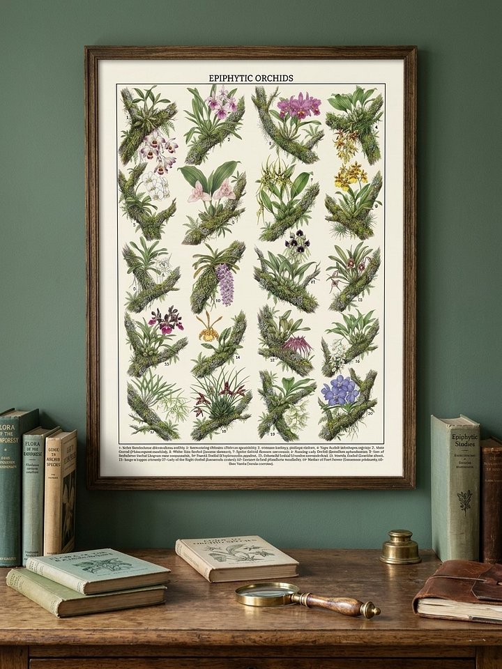 Epiphytic Orchids Poster product image (2)