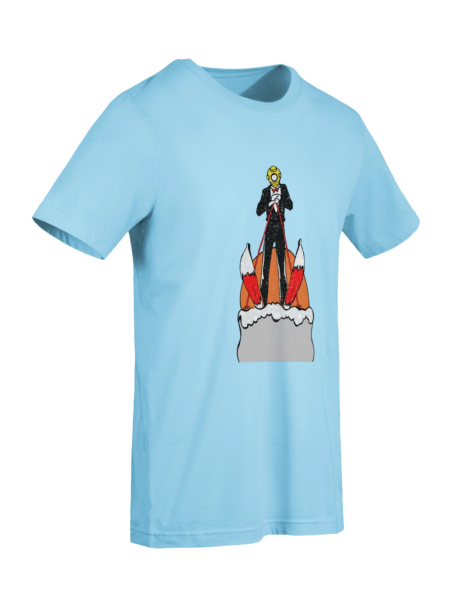 Skiing Diver Tee product image (7)