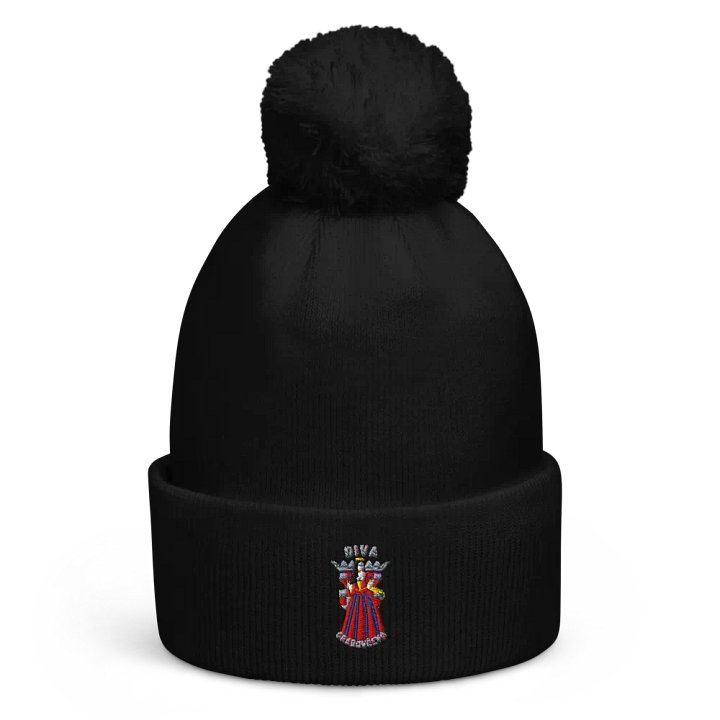Royal Reign Pom-Pom Beanie product image (1)