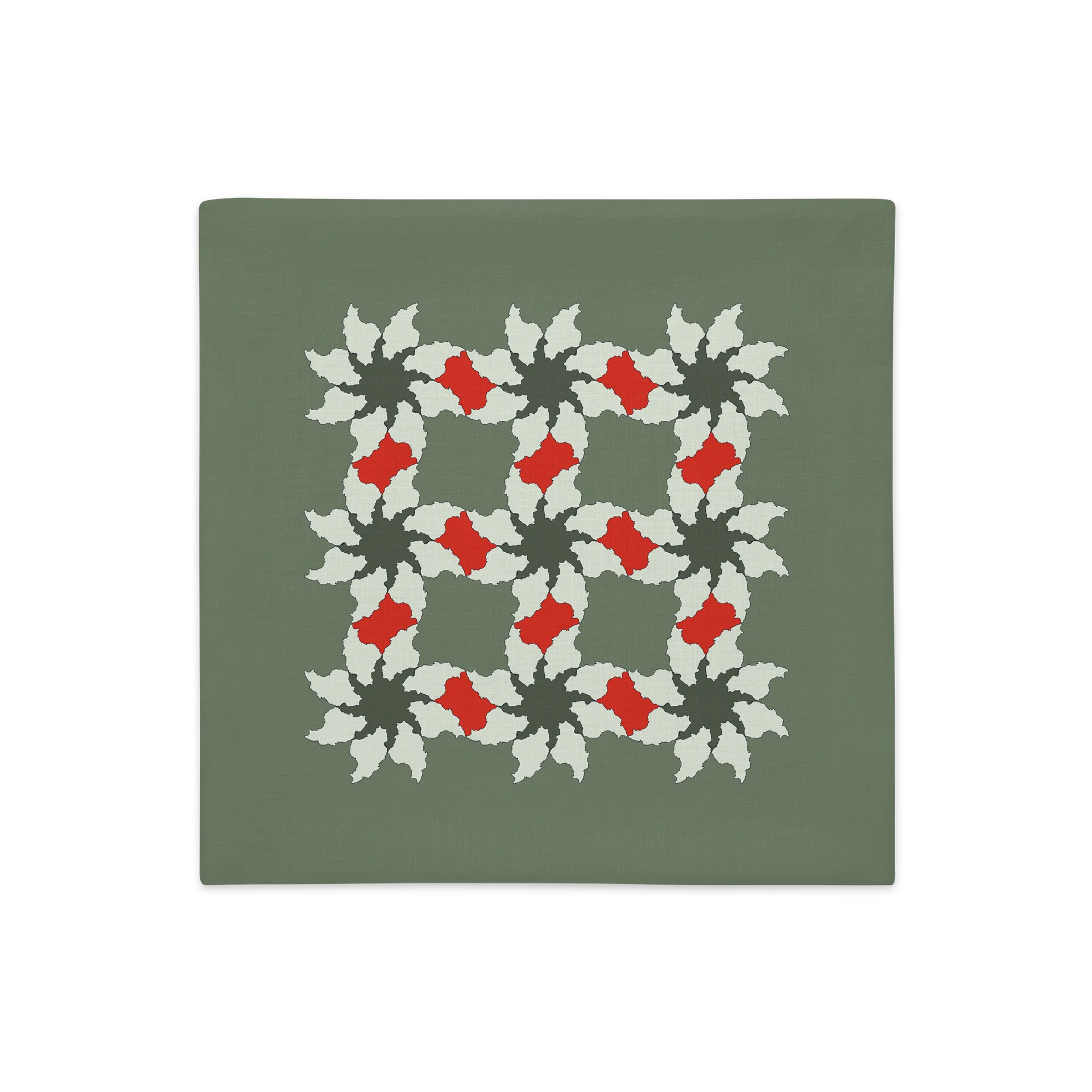 Where Iran Blooms Cushion Cover, Sage product image (4)