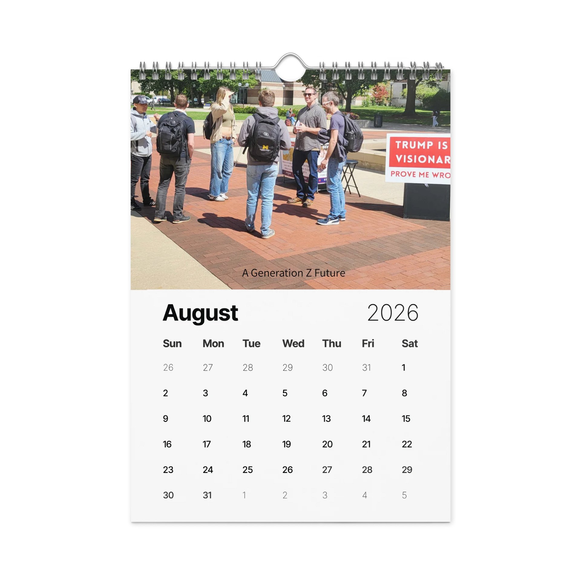 2026 Wall Calendar product image (9)