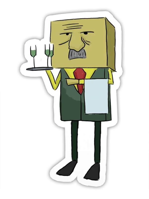 Gravity Bone: Saturday Club Sticker product image (1)