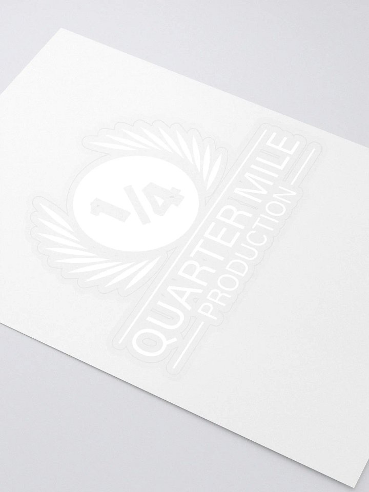 1/4 Mile Productions Window Decal product image (2)