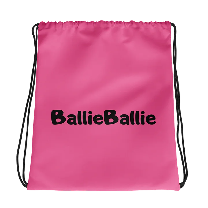 Tas met trekkoord Brilliant Rose product image (1)