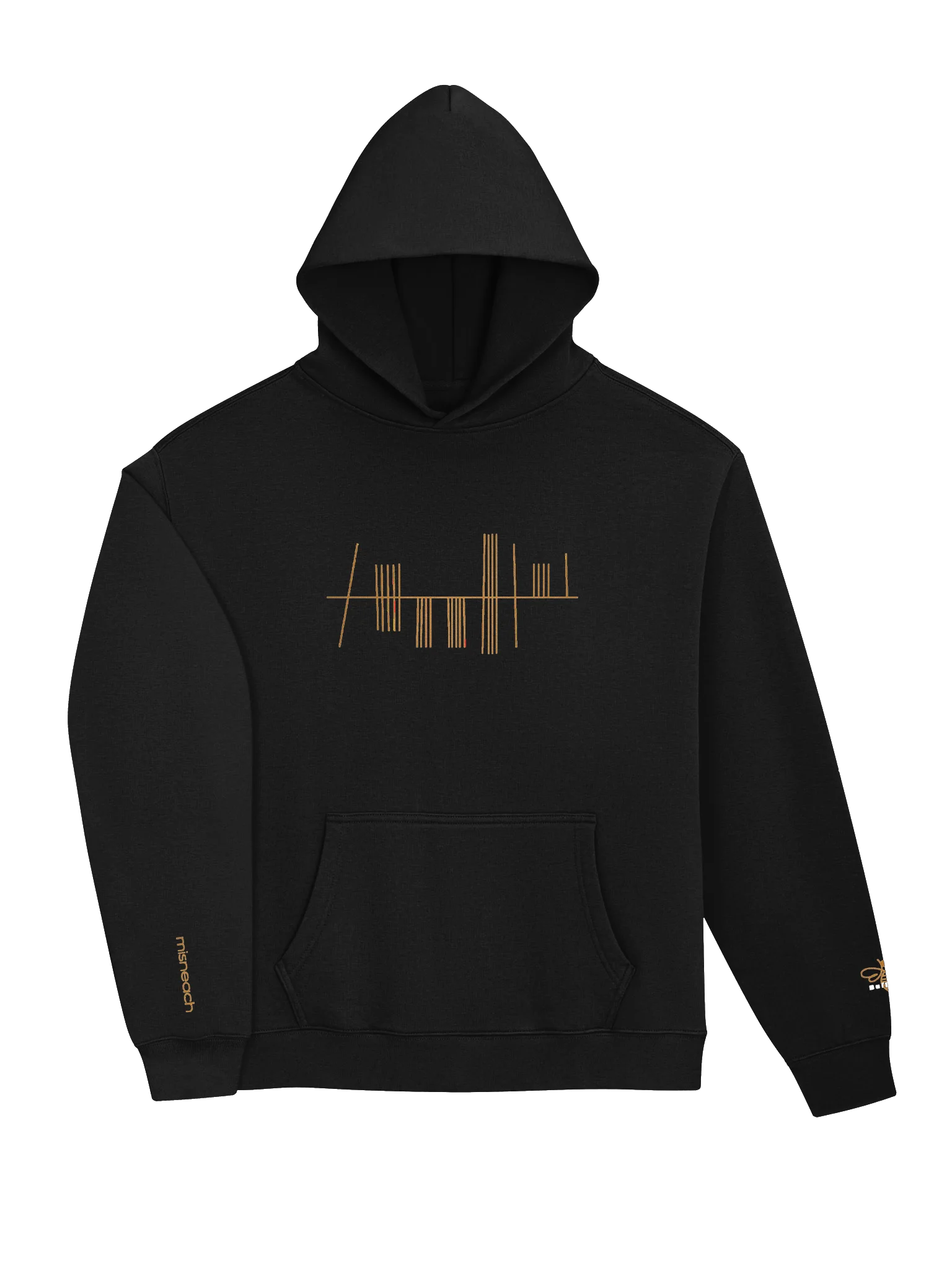 Misneach Ogham Premium Oversized Hoodie product image (2)