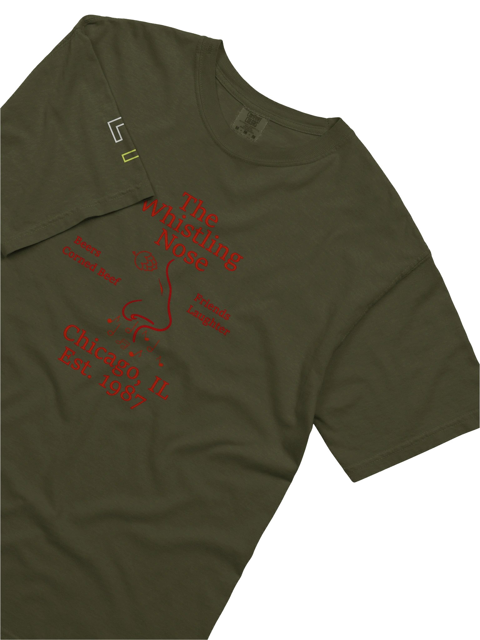 The Whistling Nose Tavern (Front, Red font) product image (6)