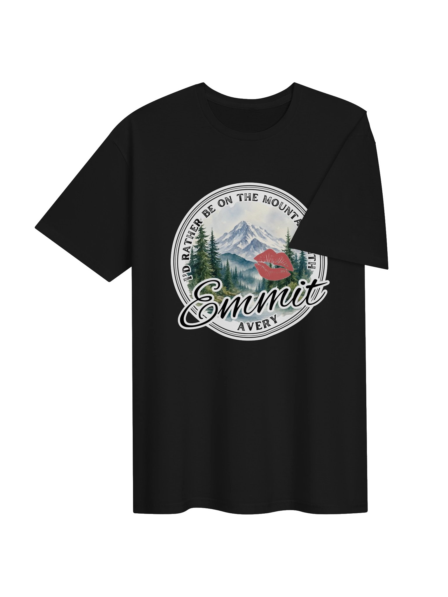 "I'd Rather Be On the Mountain with Emmit Avery" Graphic Tee - Official Enchanting Vines Series Merch product image (17)