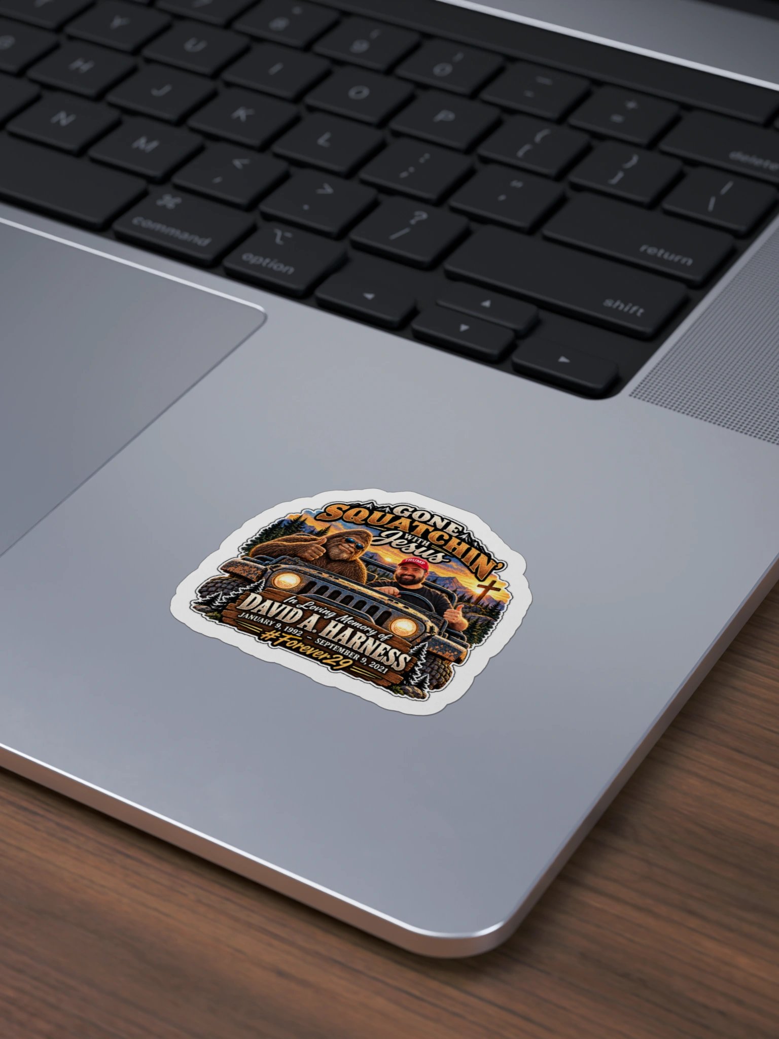 David Harness Memorial Die-Cut Decals product image (6)