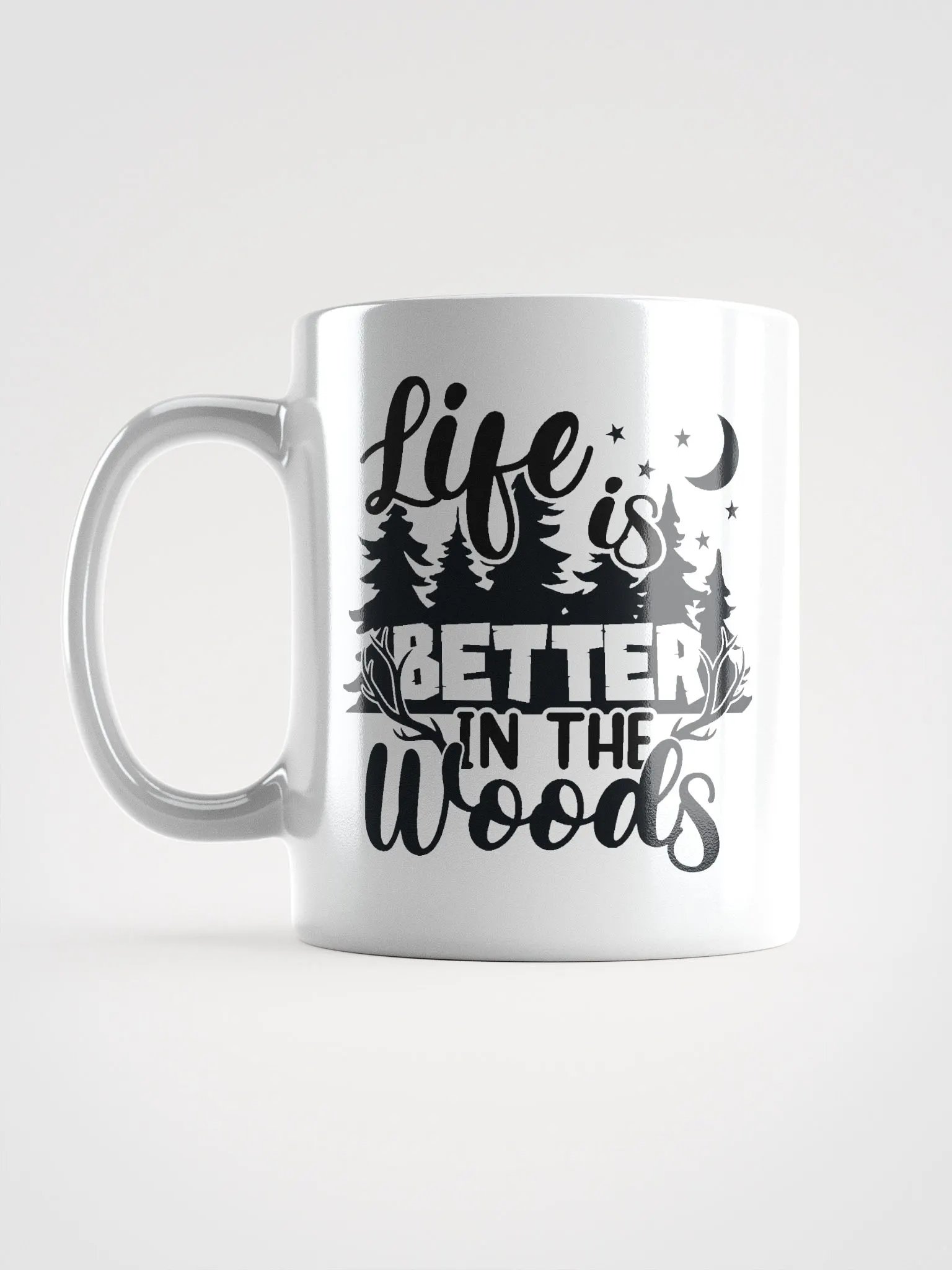 Life Is Better In The Woods Ceramic Mug product image (2)