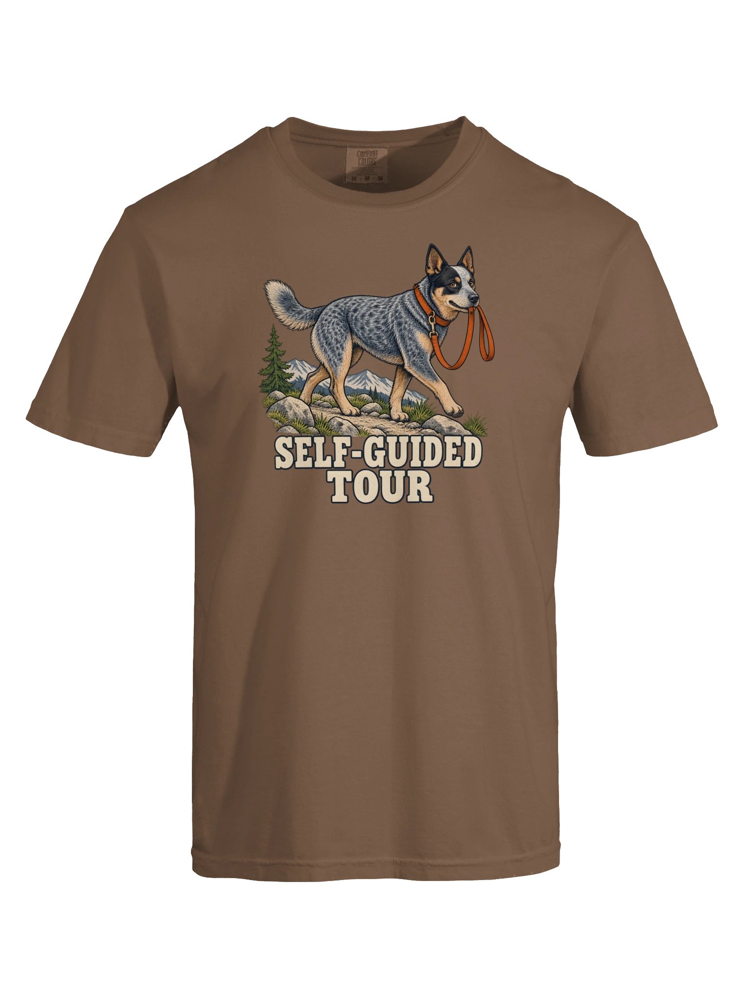 Self-Guided Tour Australian Cattle Dog Hiking Tee product image (6)