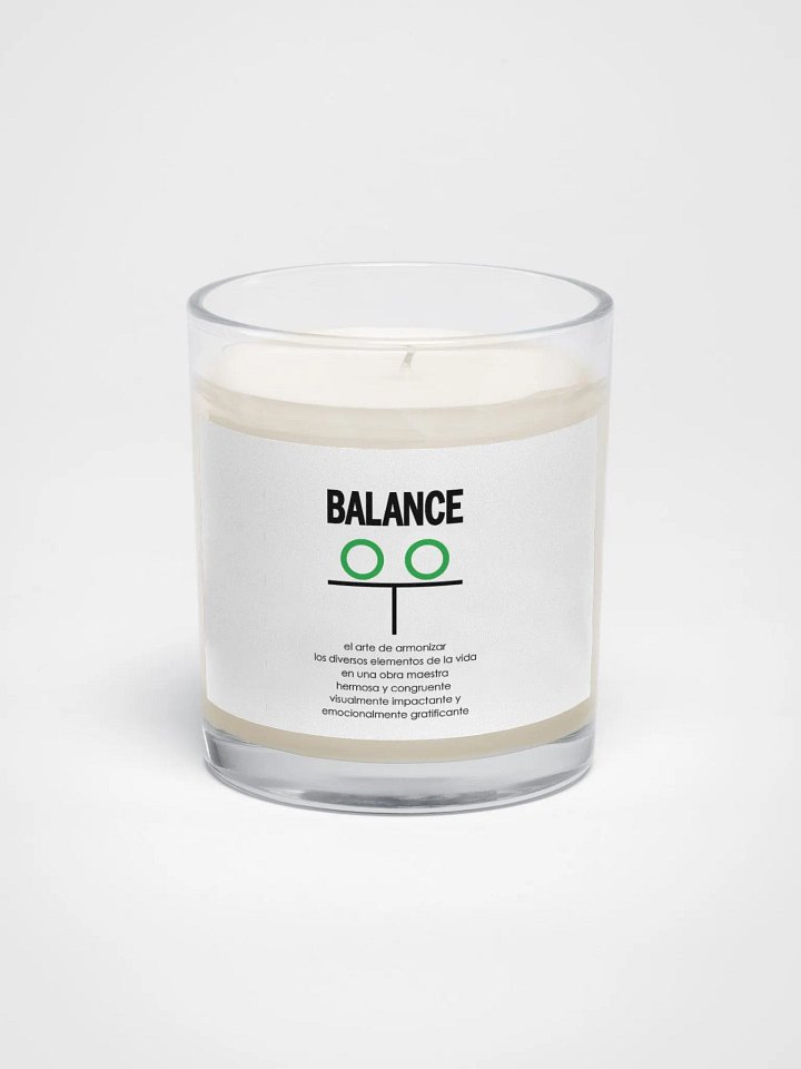 Balance Vela - - Cera de Soya - En Español product image (1)