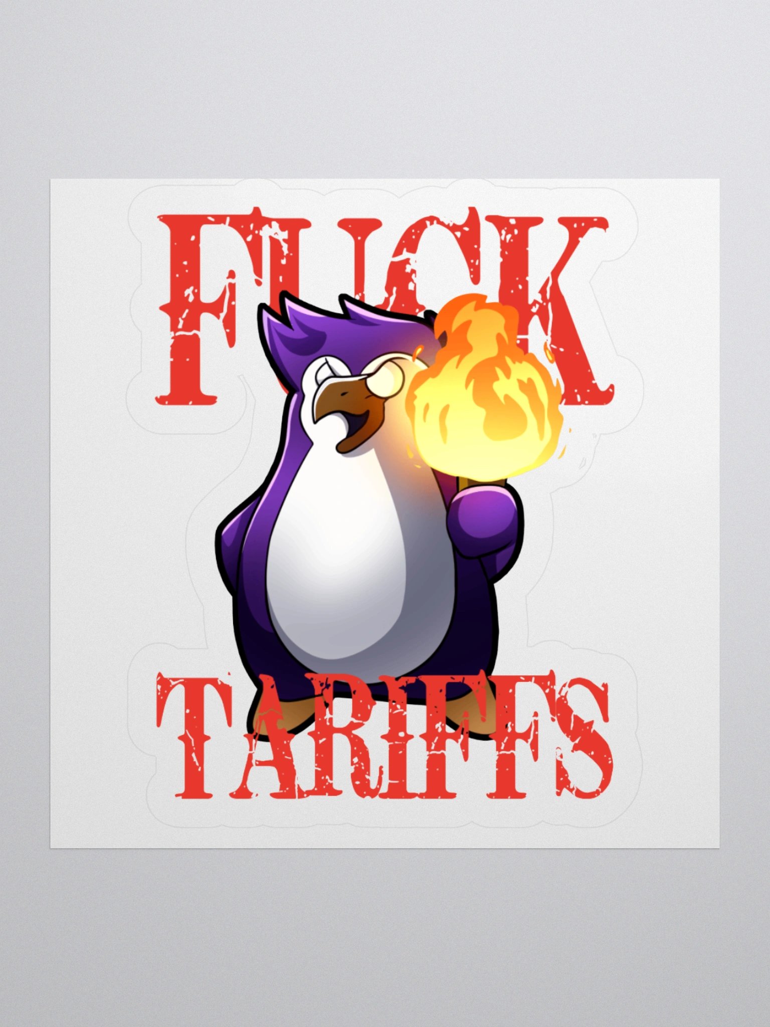 F*CK Tariffs Sticker product image (3)