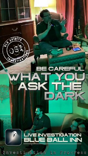 If OSI’s @theteemonster has a gift with the paranormal, it’s asking questions you may want to think about before you ask them...