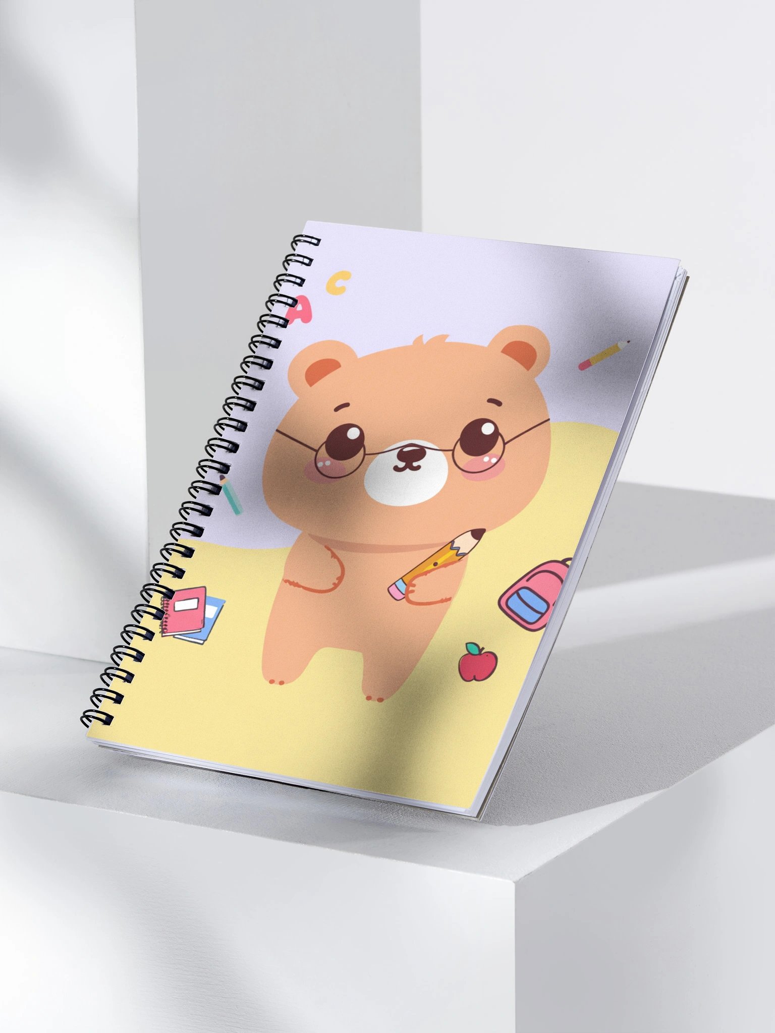 Smarty Bear Spiral Notebook product image (3)