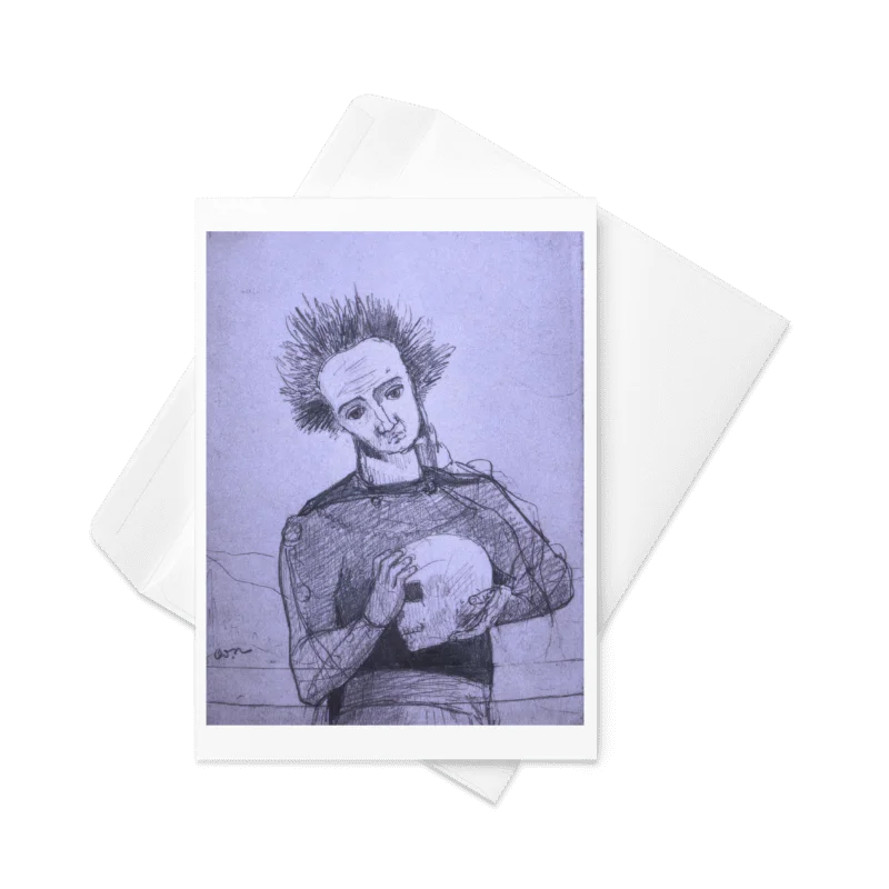 Odilon Redon - Hamlet - Blank Card product image (4)
