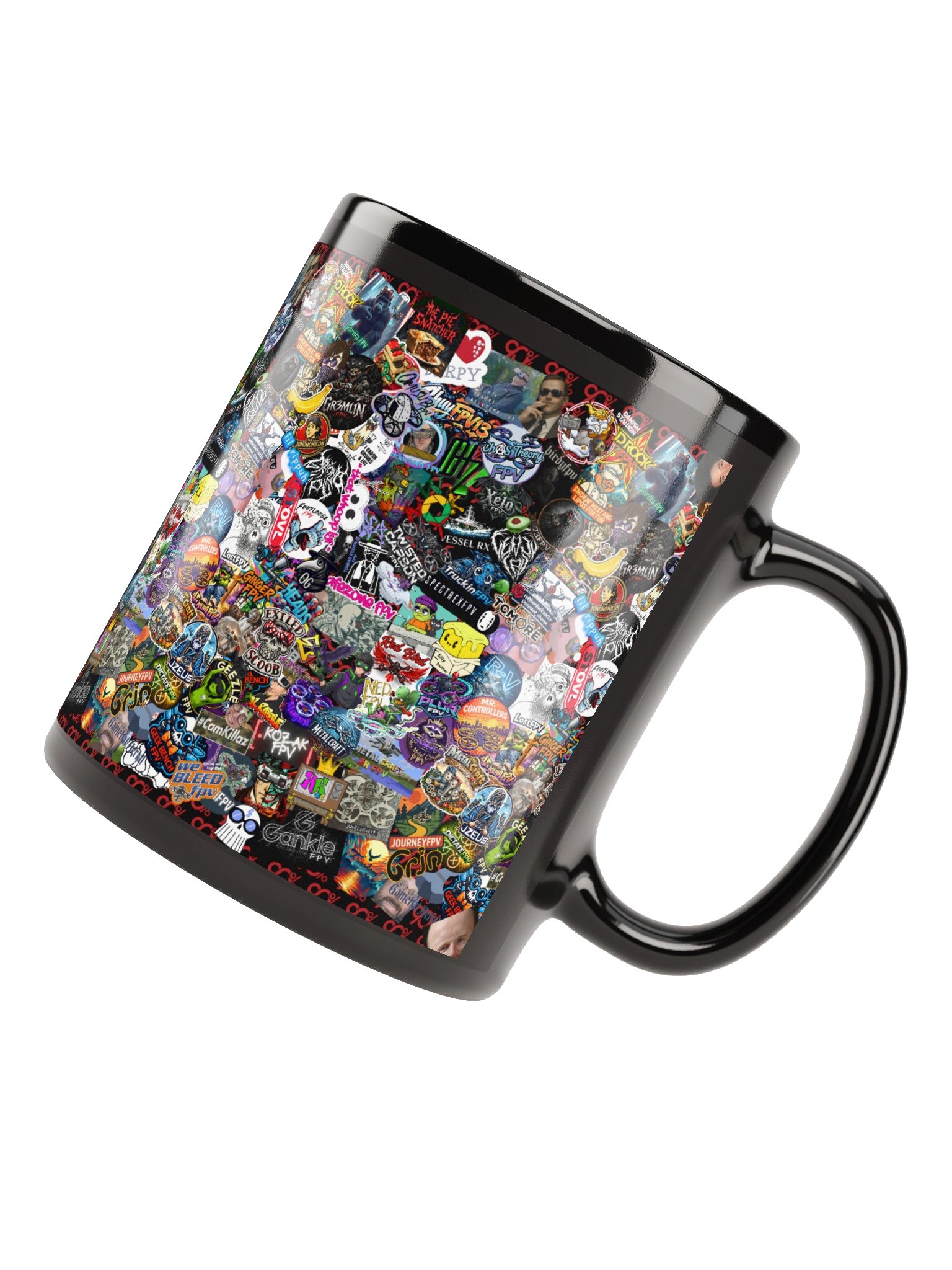 2026 Sticker Bomb Mug (Black) product image (7)