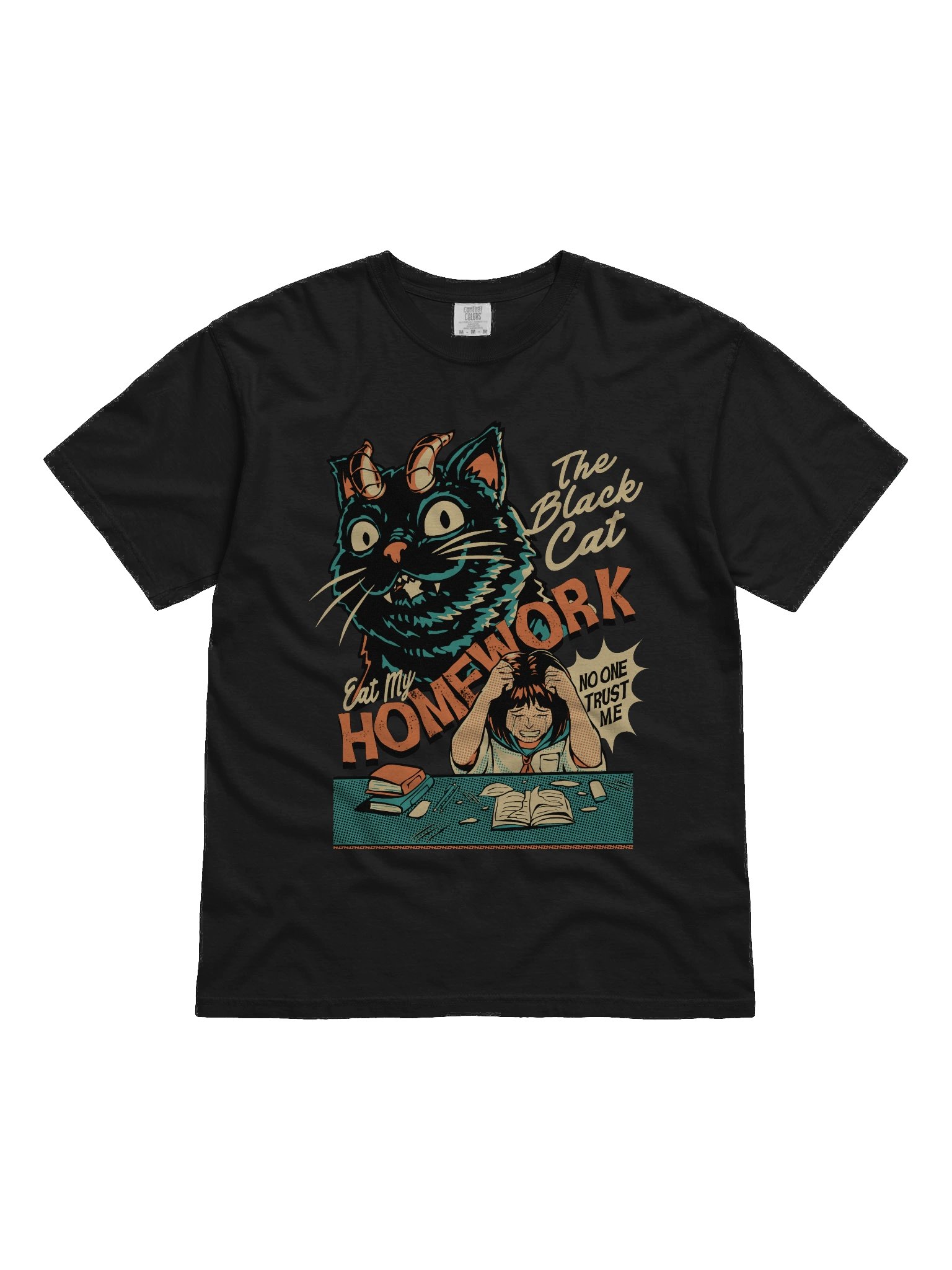Black Cat Eat my Homework product image (1)