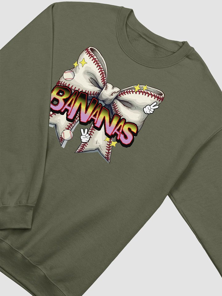 Bananas Bow Baseball Crewneck product image (14)