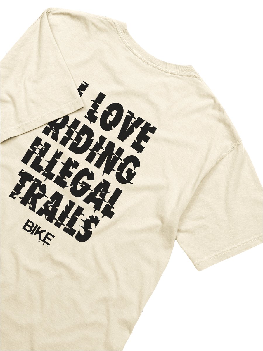 I Love Riding Illegal Trails Shirt (Dark Logo) product image (56)