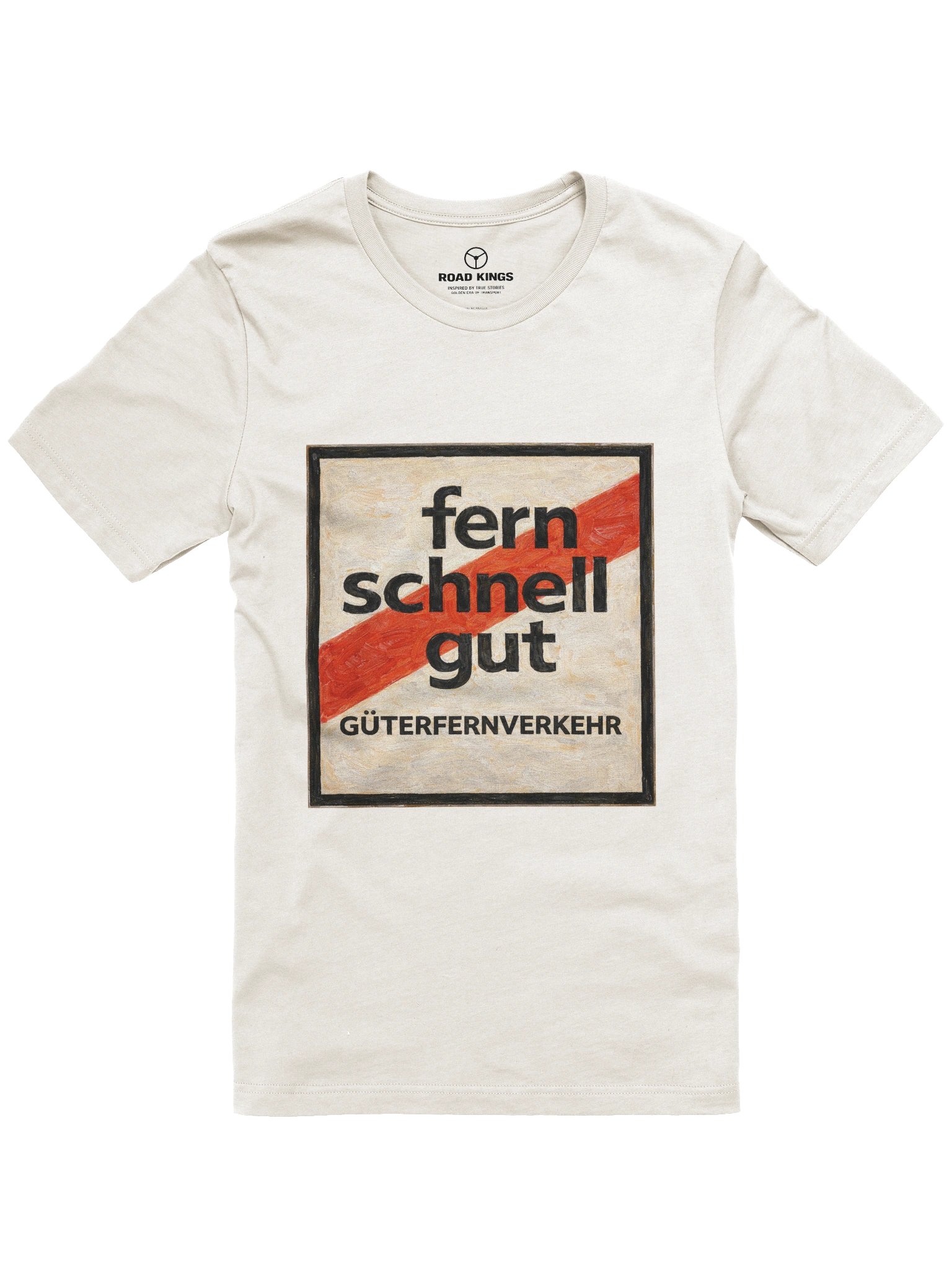 Fern Schnell Gut – Vintage Freight Icon T-shirt product image (17)