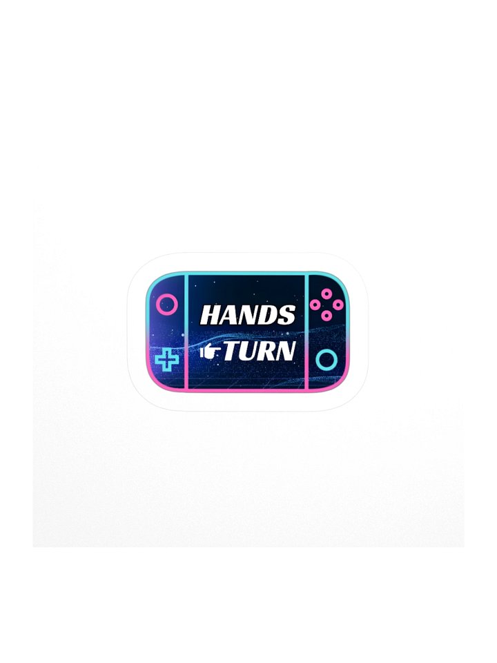 Hands turn Sticker product image (1)