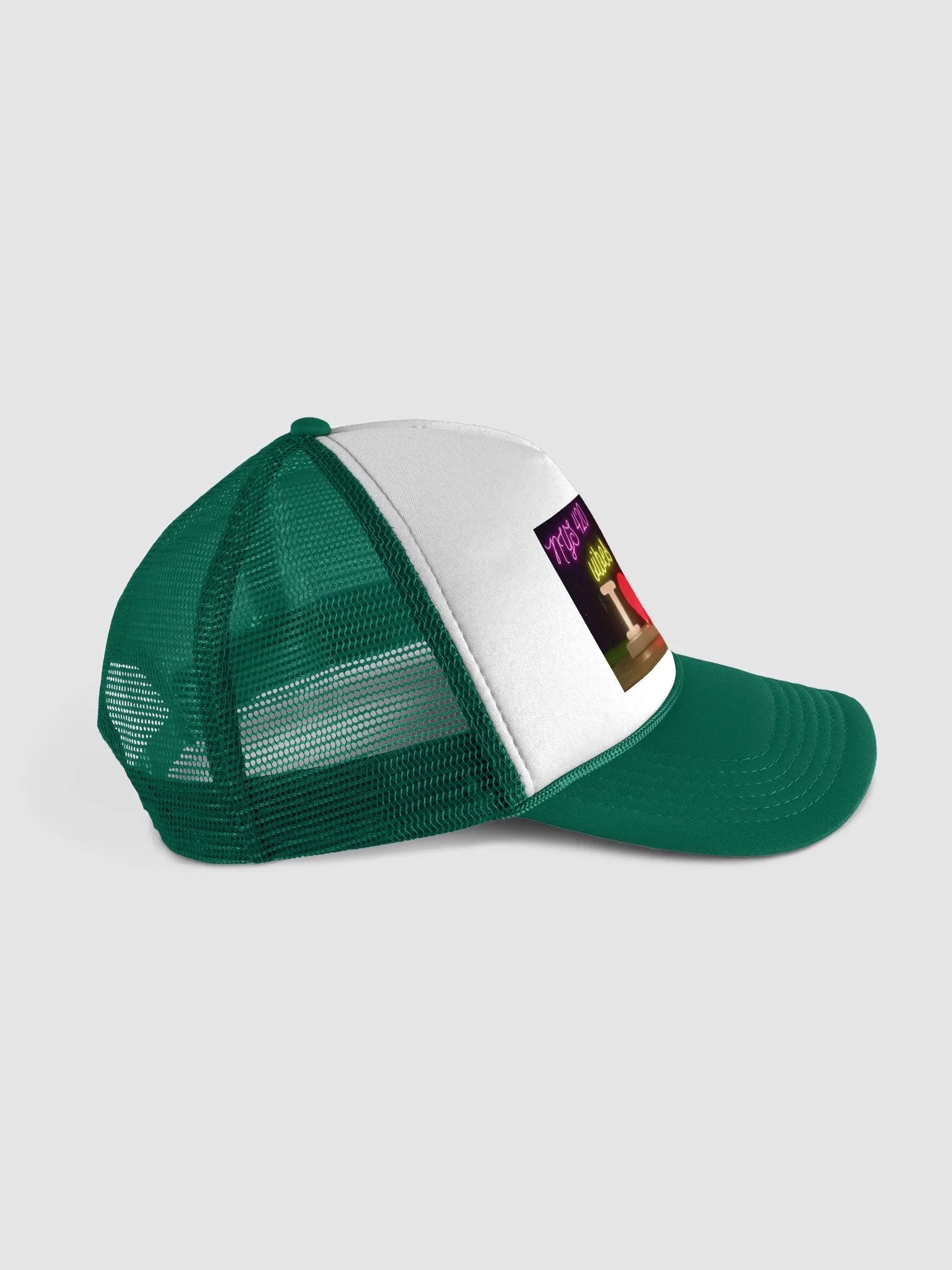 I ❤️ NY Foam Trucker Hat - NYS 420 Vibes Edition product image (9)